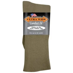 EXTRA WIDE SOCK 3803 LARGE DRESS