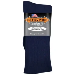 EXTRA WIDE SOCK 3802 LARGE DRESS