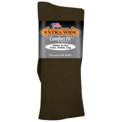 EXTRA WIDE SOCK 3804 LARGE DRESS